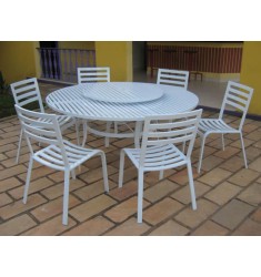 Base Mesa Aluminium 0,80 cm diâmetro